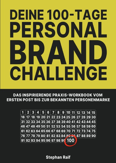 'Cover von Deine 100-Tage Personal Brand Challenge'-Cover