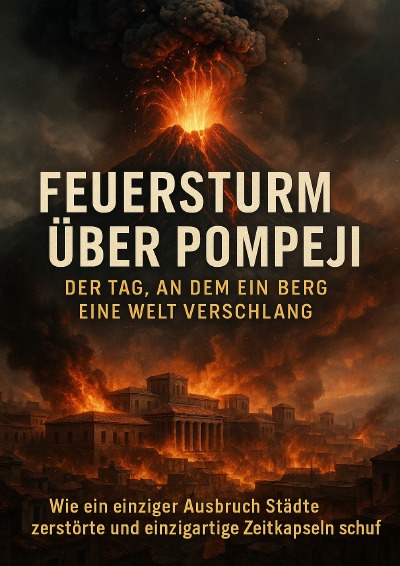 'Cover von Feuersturm über Pompeji: Der Tag, an dem ein Berg eine Welt verschlang'-Cover