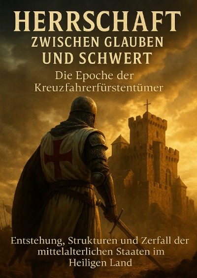 'Cover von Herrschaft zwischen Glauben und Schwert: Die Epoche der Kreuzfahrerfürstentümer'-Cover