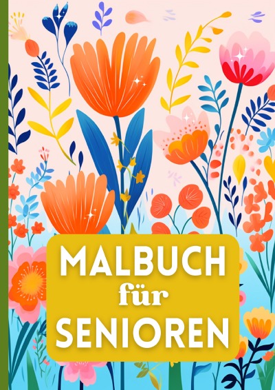 'Cover von Malbuch für Senioren'-Cover