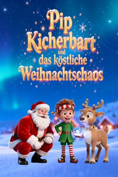 'Cover von Pip Kicherbart und das köstliche Weihnachtschaos'-Cover