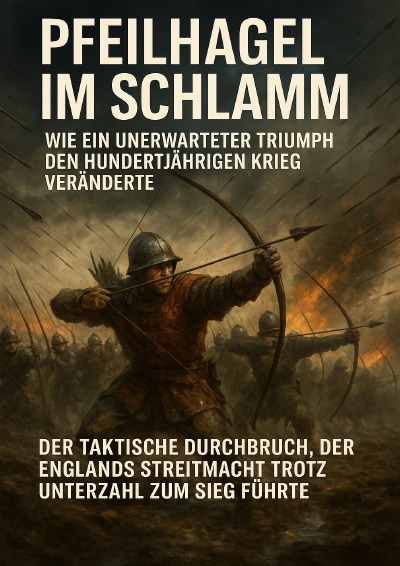 'Cover von Pfeilhagel im Schlamm: Wie ein unerwarteter Triumph den Hundertjährigen Krieg veränderte'-Cover