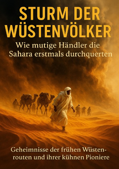 'Cover von Sturm der Wüstenvölker: Wie mutige Händler die Sahara erstmals durchquerten'-Cover