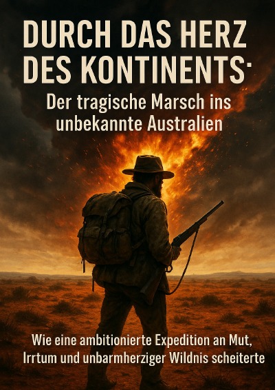 'Cover von Durch das Herz des Kontinents: Der tragische Marsch ins unbekannte Australien'-Cover