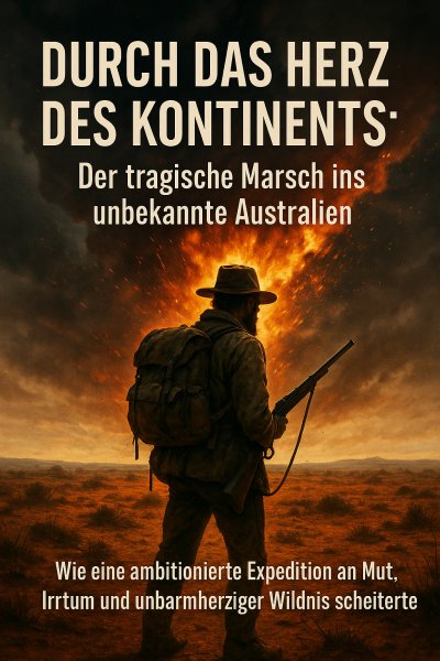 'Cover von Durch das Herz des Kontinents: Der tragische Marsch ins unbekannte Australien'-Cover