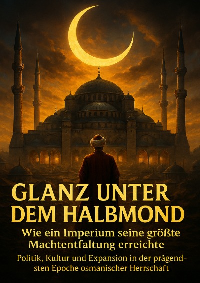 'Cover von Glanz unter dem Halbmond: Wie ein Imperium seine größte Machtentfaltung erreichte'-Cover