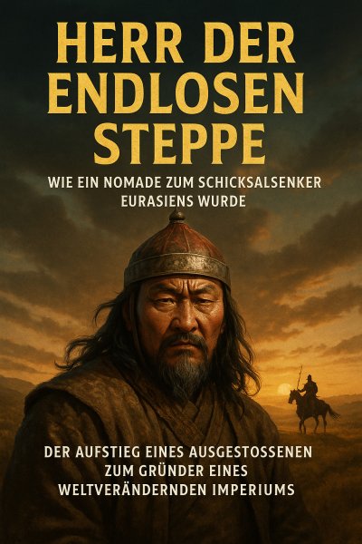 'Cover von Herr der endlosen Steppe: Wie ein Nomade zum Schicksalslenker Eurasiens wurde'-Cover