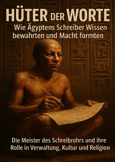 'Cover von Hüter der Worte: Wie Ägyptens Schreiber Wissen bewahrten und Macht formten'-Cover