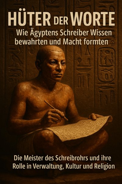 'Cover von Hüter der Worte: Wie Ägyptens Schreiber Wissen bewahrten und Macht formten'-Cover