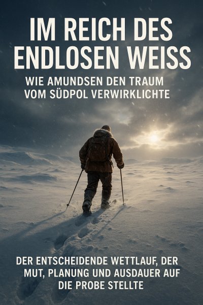 'Cover von Im Reich des endlosen Weiß: Wie Amundsen den Traum vom Südpol verwirklichte'-Cover