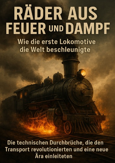 'Cover von Räder aus Feuer und Dampf: Wie die erste Lokomotive die Welt beschleunigte'-Cover