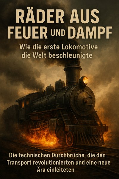 'Cover von Räder aus Feuer und Dampf: Wie die erste Lokomotive die Welt beschleunigte'-Cover