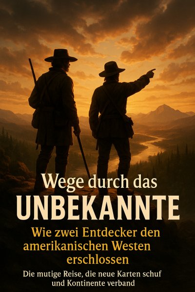 'Cover von Wege durch das Unbekannte: Wie zwei Entdecker den amerikanischen Westen erschlossen'-Cover