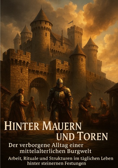 'Cover von Hinter Mauern und Toren: Der verborgene Alltag einer mittelalterlichen Burgwelt'-Cover