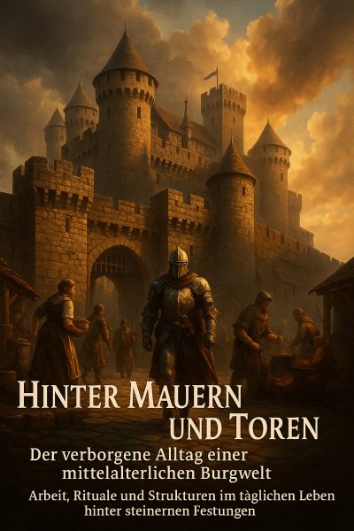 'Cover von Hinter Mauern und Toren: Der verborgene Alltag einer mittelalterlichen Burgwelt'-Cover