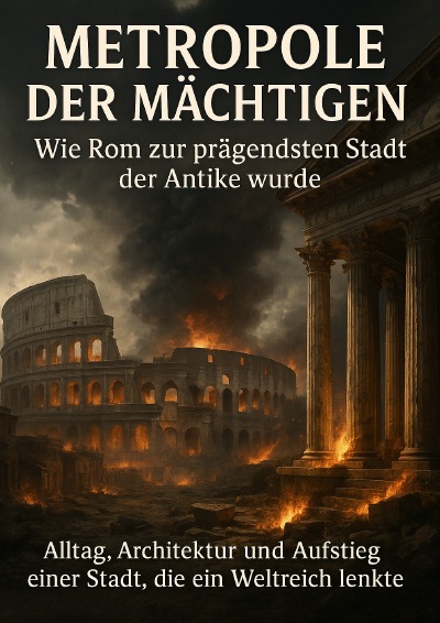 'Cover von Metropole der Mächtigen: Wie Rom zur prägendsten Stadt der Antike wurde'-Cover