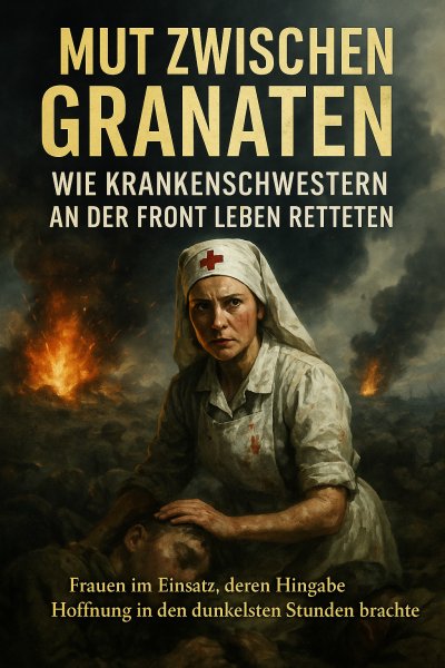 'Cover von Mut zwischen Granaten: Wie Krankenschwestern an der Front Leben retteten'-Cover