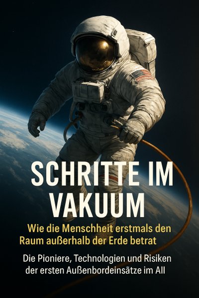 'Cover von Schritte im Vakuum: Wie die Menschheit erstmals den Raum außerhalb der Erde betrat'-Cover