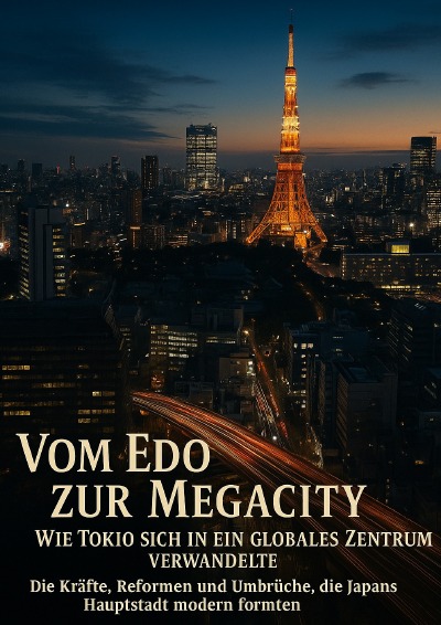 'Cover von Vom Edo zur Megacity: Wie Tokio sich in ein globales Zentrum verwandelte'-Cover