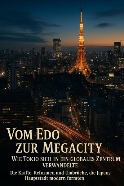 'Cover von Vom Edo zur Megacity: Wie Tokio sich in ein globales Zentrum verwandelte'-Cover