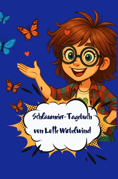 'Cover von Lotte Wirbelwinds Schlaumeier-Tagebuch'-Cover