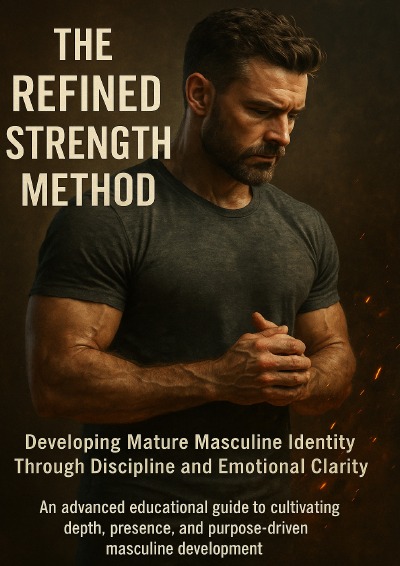 'Cover von The Refined Strength Method: Developing Mature Masculine Identity Through Discipline and Emotional Clarity'-Cover