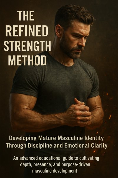 'Cover von The Refined Strength Method: Developing Mature Masculine Identity Through Discipline and Emotional Clarity'-Cover