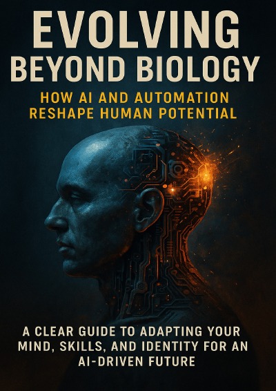 'Cover von Evolving Beyond Biology: How AI and Automation Reshape Human Potential'-Cover
