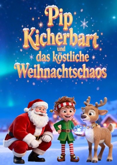 'Cover von Pip Kicherbart und das köstliche Weihnachtschaos'-Cover