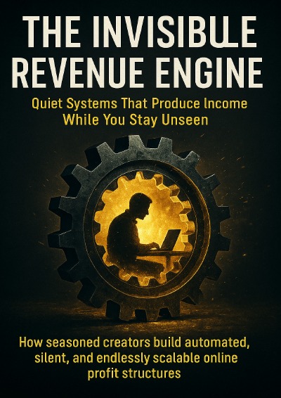 'Cover von The Invisible Revenue Engine: Quiet Systems That Produce Income While You Stay Unseen'-Cover