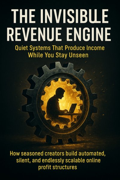 'Cover von The Invisible Revenue Engine: Quiet Systems That Produce Income While You Stay Unseen'-Cover