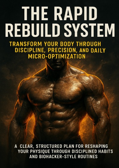 'Cover von The Rapid Rebuild System: Transform Your Body Through Discipline, Precision, and Daily Micro-Optimization'-Cover