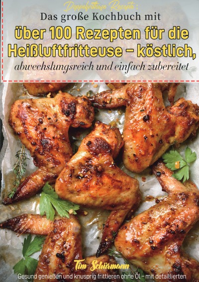 'Cover von Doppelfritteuse Rezepte: Das große Kochbuch mit über 100 Rezepten für die Heißluftfritteuse – köstlich, abwechslungsreich und einfach zubereitet'-Cover