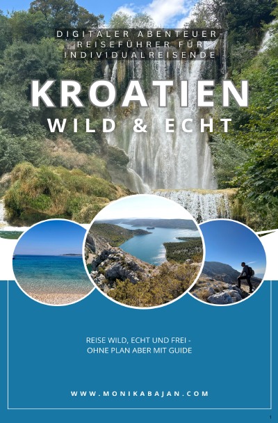 'Cover von Kroatien wild & echt — Digitaler Abenteuer-Reiseführer für Individualreisende'-Cover