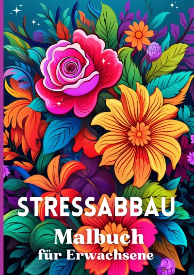 'Cover von Stressabbau Malbuch für Erwachsene'-Cover