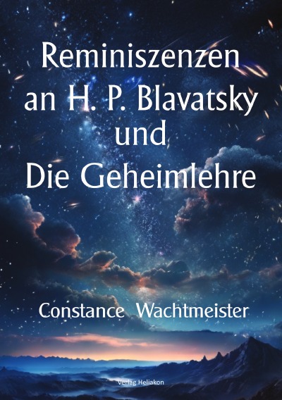 'Cover von Reminiszenzen an H. P. Blavatsky und Die Geheimlehre'-Cover