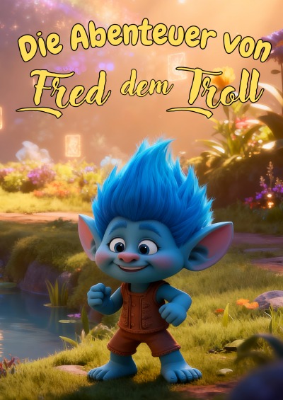 'Cover von Die Abenteuer von Fred dem Troll'-Cover