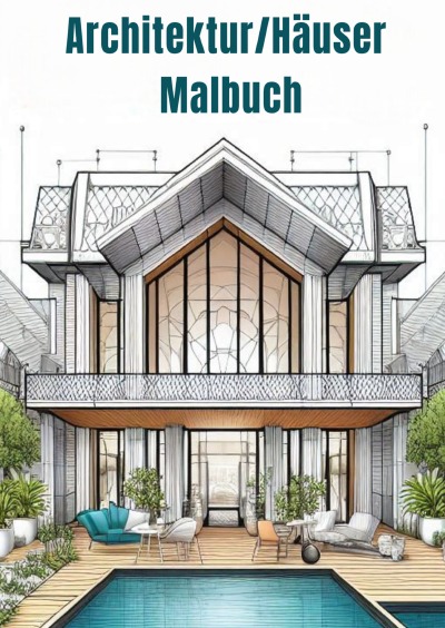 'Cover von Architektur/Häuser Malbuch'-Cover