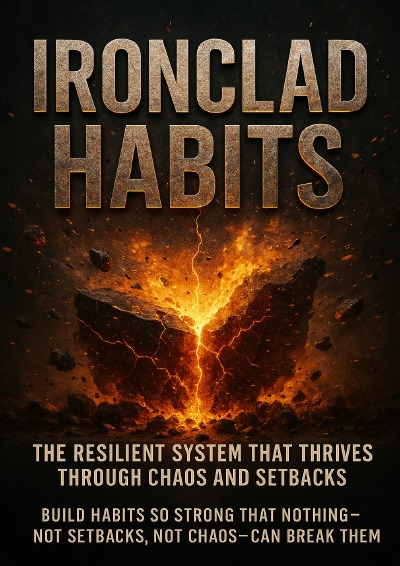 'Cover von Ironclad Habits: The Resilient System That Thrives Through Chaos and Setbacks'-Cover