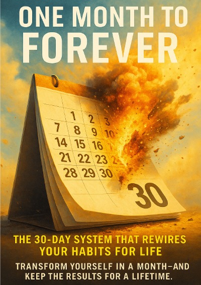 'Cover von One Month to Forever: The 30-Day System That Rewires Your Habits for Life'-Cover