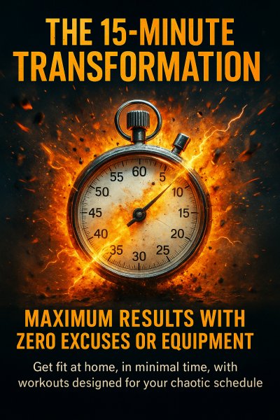 'Cover von The 15-Minute Transformation: Maximum Results With Zero Excuses or Equipment'-Cover