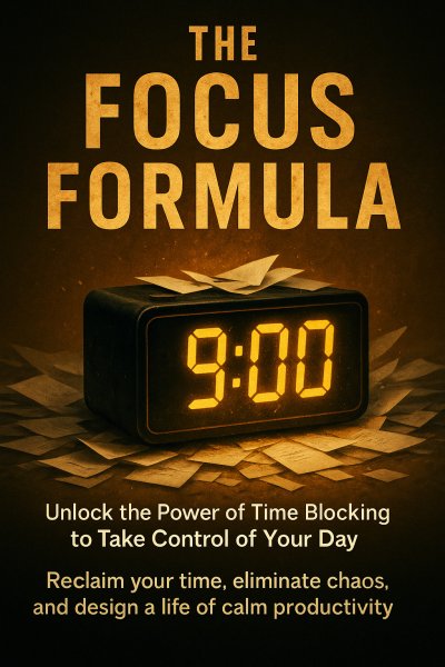 'Cover von The Focus Formula: Unlock the Power of Time Blocking to Take Control of Your Day'-Cover