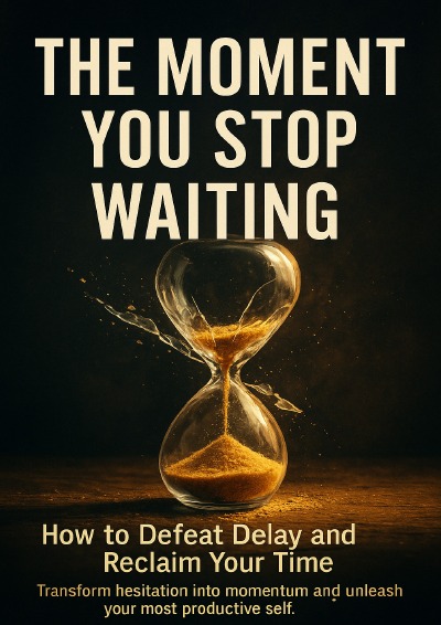 'Cover von The Moment You Stop Waiting: How to Defeat Delay and Reclaim Your Time'-Cover