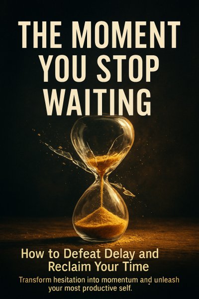 'Cover von The Moment You Stop Waiting: How to Defeat Delay and Reclaim Your Time'-Cover