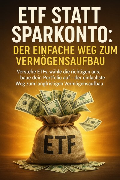 'Cover von ETF statt Sparkonto: Der einfache Weg zum Vermögensaufbau'-Cover