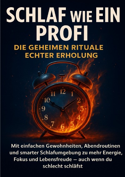 'Cover von Schlaf wie ein Profi: Die geheimen Rituale echter Erholung'-Cover