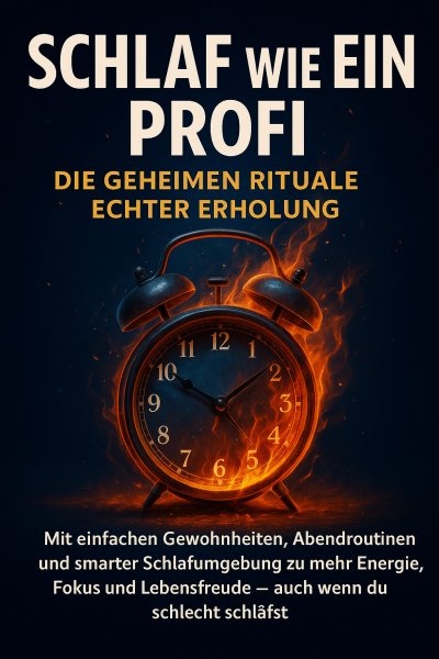 'Cover von Schlaf wie ein Profi: Die geheimen Rituale echter Erholung'-Cover