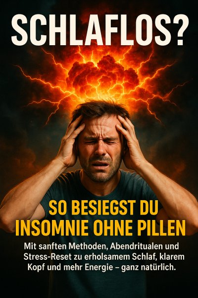 'Cover von Schlaflos? So besiegst du Insomnie ohne Pillen'-Cover