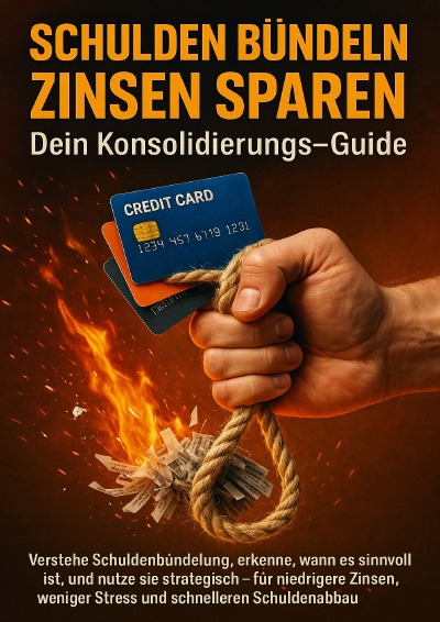 'Cover von Schulden bündeln, Zinsen sparen: Dein Konsolidierungs-Guide'-Cover