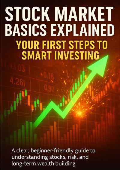 'Cover von Stock Market Basics Explained: Your First Steps to Smart Investing'-Cover